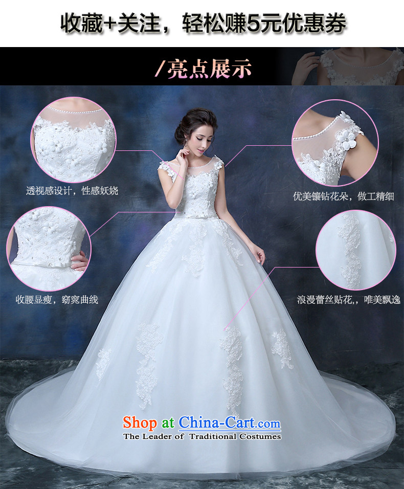 Marriage wedding dresses 2015 autumn and winter new bride to align the word tail package shoulder flowers graphics thin diamond Korean style white streaks in 1822 M picture, prices, brand platters! The elections are supplied in the national character of distribution, so action, buy now enjoy more preferential! As soon as possible.
