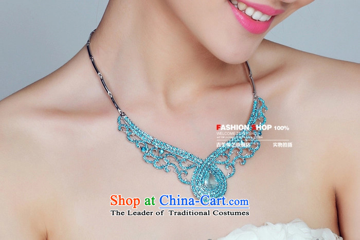 The bride wedding dresses accessories kit Korean TL139 link water drilling jewelry 2015 new marriage necklace green ear picture, prices, brand platters! The elections are supplied in the national character of distribution, so action, buy now enjoy more preferential! As soon as possible.