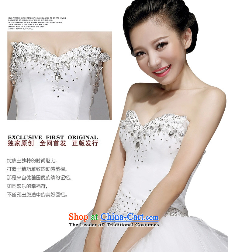 Wedding dress Kyrgyz-american married new anointed arts 2015 Chest Korean fashion bon bon skirt to align HS282 bride wedding white L picture, prices, brand platters! The elections are supplied in the national character of distribution, so action, buy now enjoy more preferential! As soon as possible.
