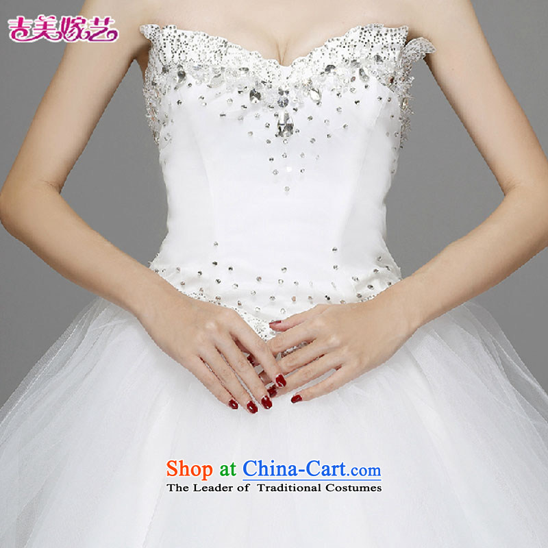 Wedding dress Kyrgyz-american married new anointed arts 2015 Chest Korean fashion bon bon skirt to align the bride HS282 wedding white L, Kyrgyz-US married arts , , , shopping on the Internet