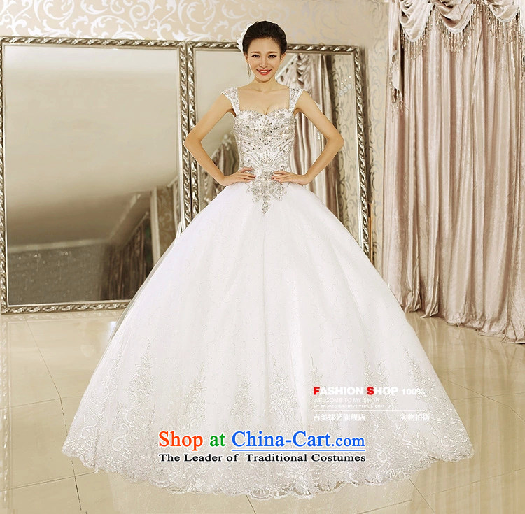 Pre-sale - American married arts wedding dresses 2015 new Korean dual shoulder strap bon bon skirt align to 7643 Diamond Wedding White M bride picture, prices, brand platters! The elections are supplied in the national character of distribution, so action, buy now enjoy more preferential! As soon as possible.