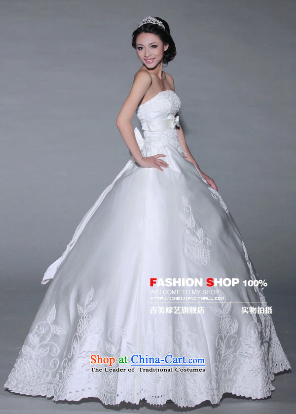 Wedding dress Kyrgyz-american married new anointed arts 2015 Chest Korean skirt HS179 to align the Princess Bride wedding pictures, price XL white, brand platters! The elections are supplied in the national character of distribution, so action, buy now enjoy more preferential! As soon as possible.