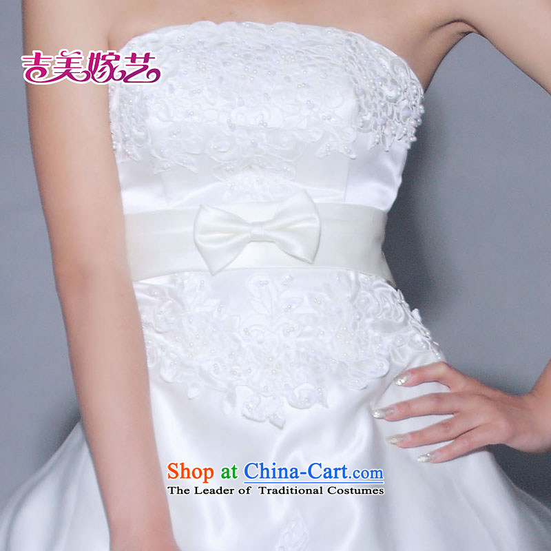 Wedding dress Kyrgyz-american married new anointed arts 2015 Chest Korean skirt HS179 to align the Princess Bride Wedding White XL, Kyrgyz-US married arts , , , shopping on the Internet