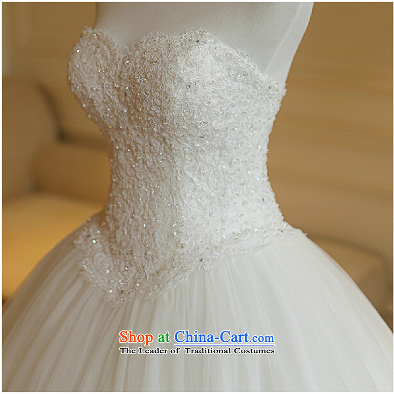 The luxurious wedding dresses foreign trade by 2015 Summer new Korean anointed chest lace video thin bon bon skirt 7796 bride wedding white picture, prices, XS brand platters! The elections are supplied in the national character of distribution, so action, buy now enjoy more preferential! As soon as possible.