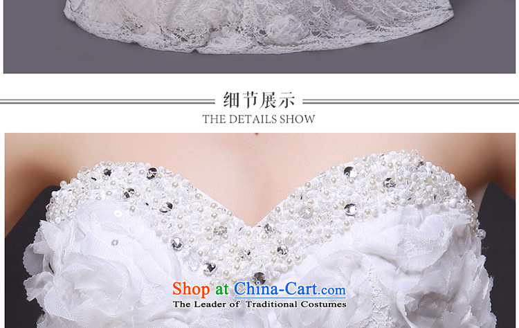 The new tissue chest tslyzm2015 tail wedding autumn and winter bride Diamond Flower Fairies