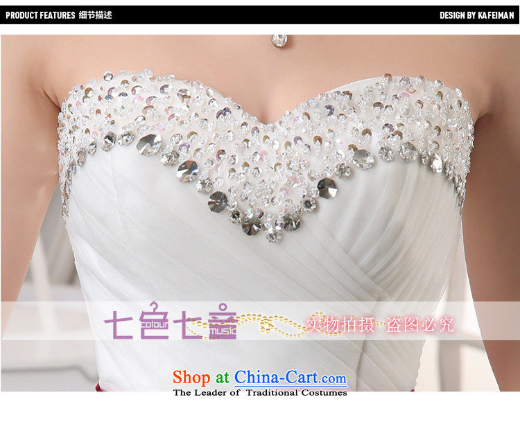 7 Color 7 tone Korean new bride 2015 White Diamond wiping the chest to align the summer of Sau San wedding dresses H064 White M picture, prices, brand platters! The elections are supplied in the national character of distribution, so action, buy now enjoy more preferential! As soon as possible.