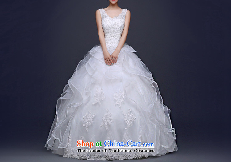 Jie mija wedding dresses 2015 Spring New Korean minimalist shoulders to align graphics thin marriages a field shoulder wedding White M pictures, prices, brand platters! The elections are supplied in the national character of distribution, so action, buy now enjoy more preferential! As soon as possible.
