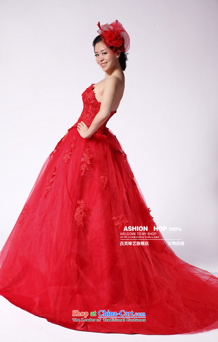 2015 new bride neon lace vera wang wei wang wei HT999 tail red video thin wedding dresses RED M picture, prices, brand platters! The elections are supplied in the national character of distribution, so action, buy now enjoy more preferential! As soon as possible.
