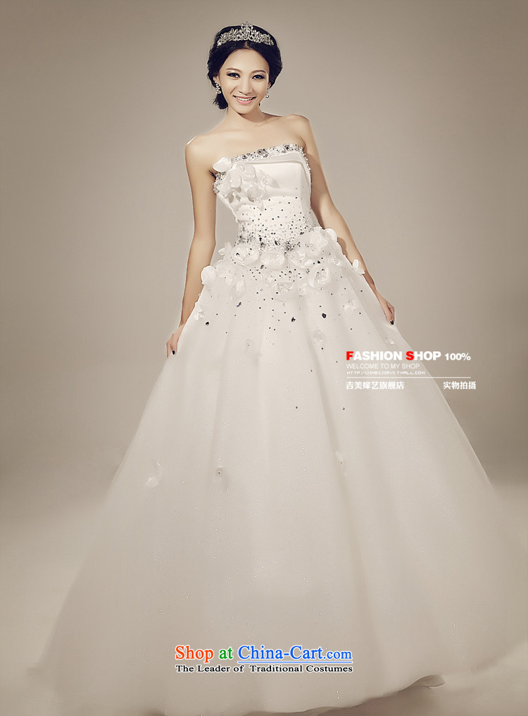Water drilling wedding dresses Kyrgyz-american married new anointed arts 2015 Chest Korean Princess graphics thin tail 892 bride wedding white picture, prices, XXXL brand platters! The elections are supplied in the national character of distribution, so action, buy now enjoy more preferential! As soon as possible.