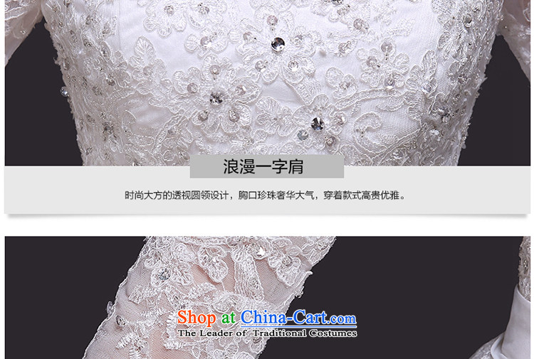 The word tslyzm shoulder wedding dress large tail 2015 new marriages of autumn and winter long-sleeved lace Korean version thin wedding dress and bon bon tail) S picture, prices, brand platters! The elections are supplied in the national character of distribution, so action, buy now enjoy more preferential! As soon as possible.