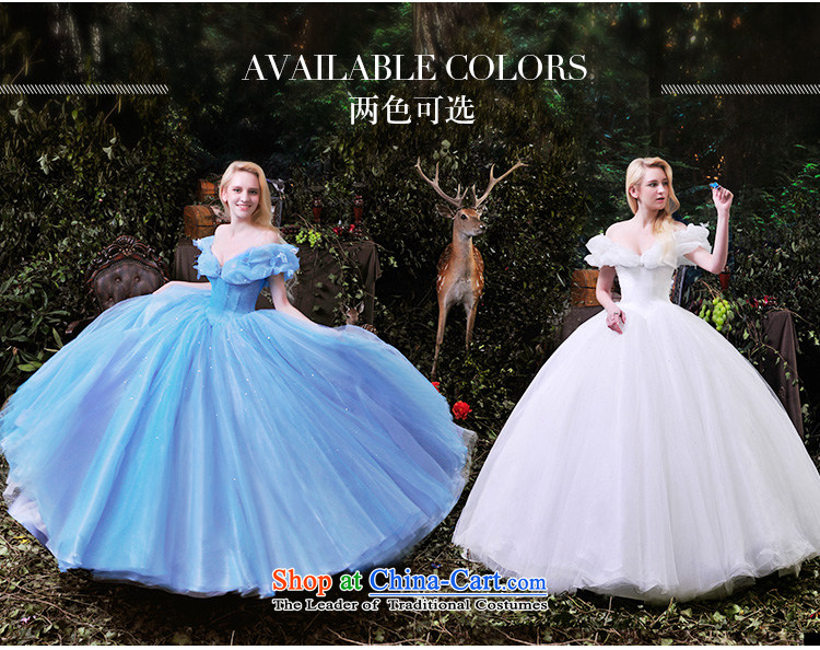 Silver armor wedding dresses 2015 new Cinderella with a field shoulder wedding tail continental photo building, white 165-XL picture, prices, brand platters! The elections are supplied in the national character of distribution, so action, buy now enjoy more preferential! As soon as possible.