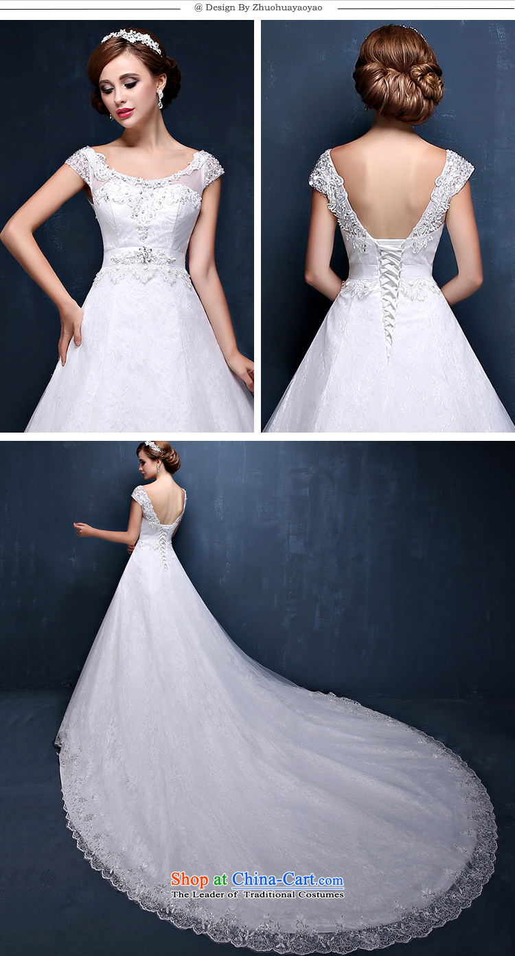 In spring and summer 2015 new Korean lace shoulder larger video thin marriages long tail strap white XXL( wedding pictures, price 2.4) waistline, brand platters! The elections are supplied in the national character of distribution, so action, buy now enjoy more preferential! As soon as possible.