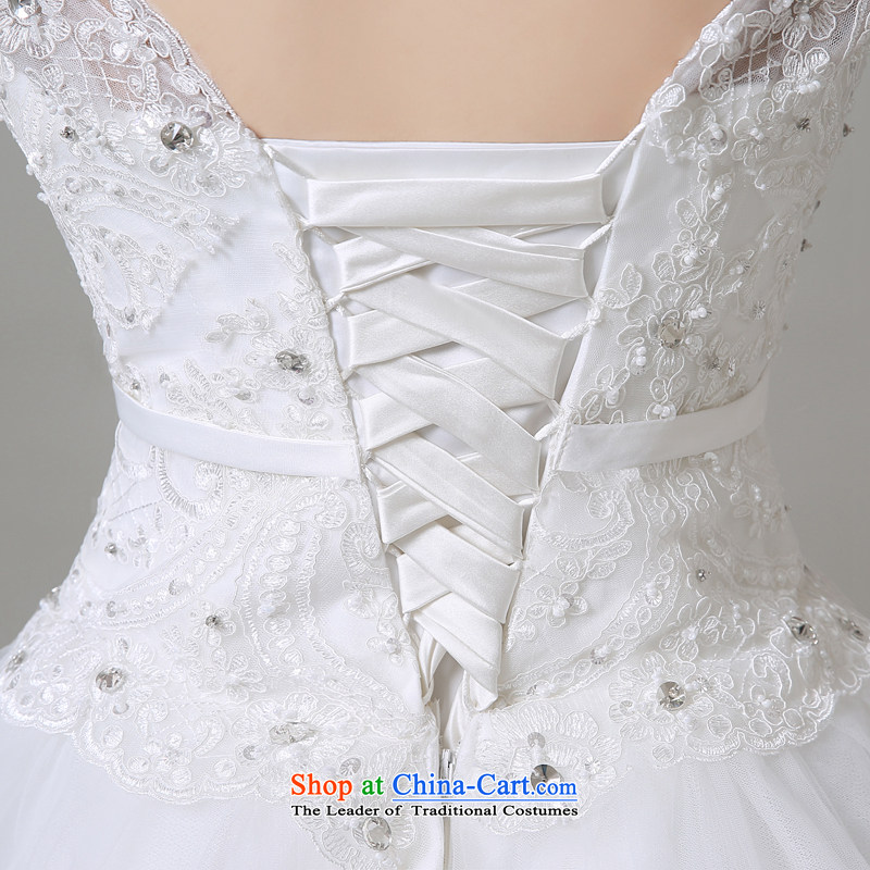 Hiv Miele wedding in summer and autumn 2015 new irrepressible marriages retro elegant lace a field in shoulder cuff wedding bow tie A15CH99 White M ( two feet ), HIV waist miele shopping on the Internet has been pressed.