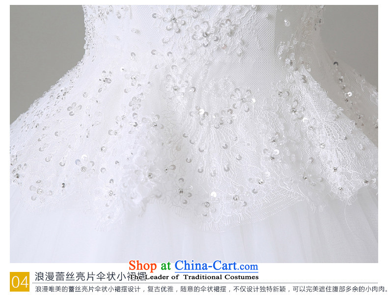 Hiv Miele wedding in summer and autumn 2015 new marriages and elegant reminiscent of gossamer round-neck collar lace in long-sleeved wedding A15CH100 Sau San  XL (white waist two feet ii ) Picture, prices, brand platters! The elections are supplied in the national character of distribution, so action, buy now enjoy more preferential! As soon as possible.