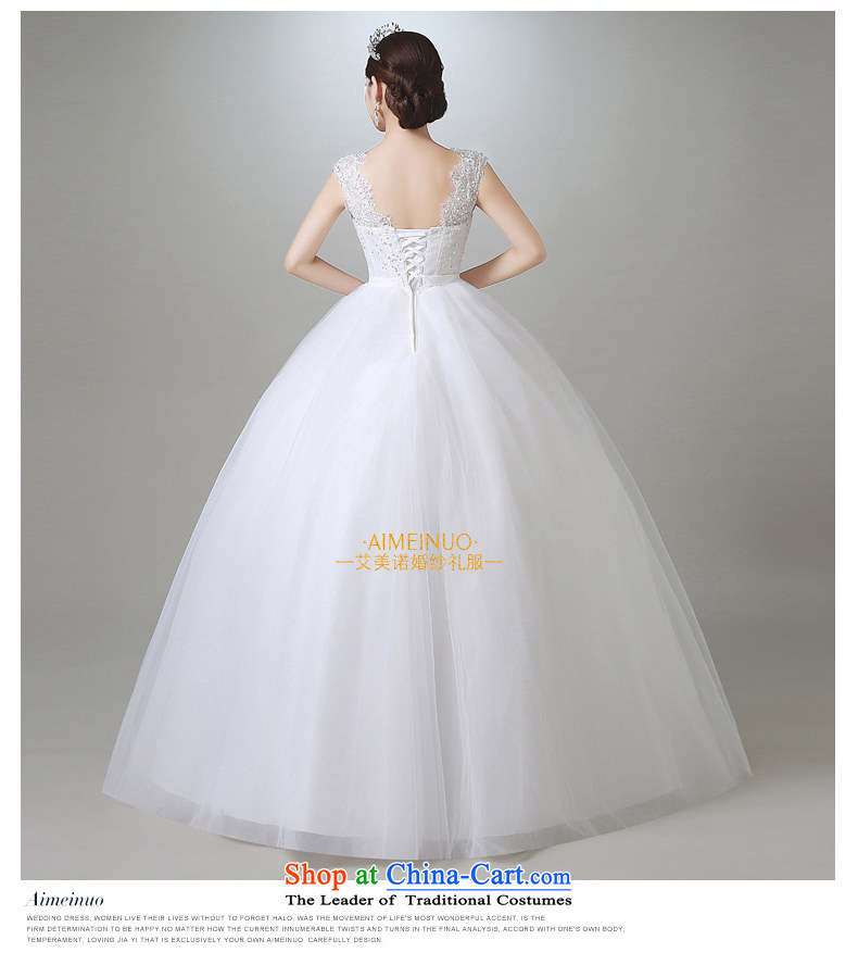 Hiv Miele wedding in summer and autumn 2015 new Korean Sau San marriages round-neck collar shoulders wedding Top Loin of Princess yarn A15CH102 white S ( waist a foot 9 ) Picture, prices, brand platters! The elections are supplied in the national character of distribution, so action, buy now enjoy more preferential! As soon as possible.