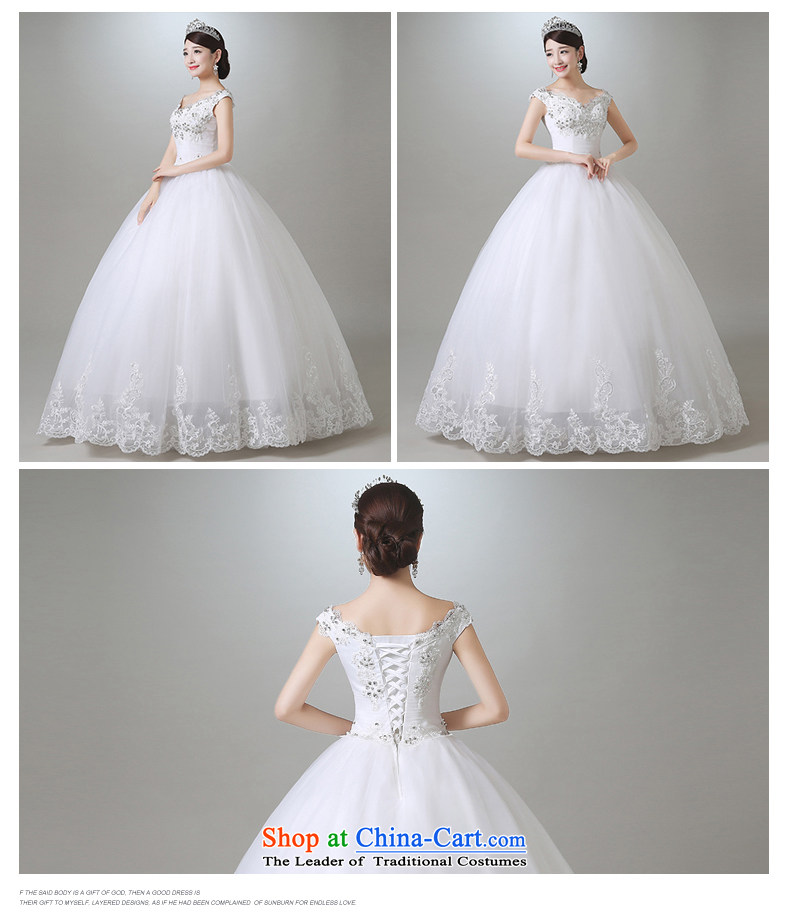 Hiv Miele wedding in summer and autumn 2015 new luxury diamond V-neck a field shoulder wedding marriages Korean Princess yarn A15CH103 White M ( FT ), two pictures waistline, prices, brand platters! The elections are supplied in the national character of distribution, so action, buy now enjoy more preferential! As soon as possible.