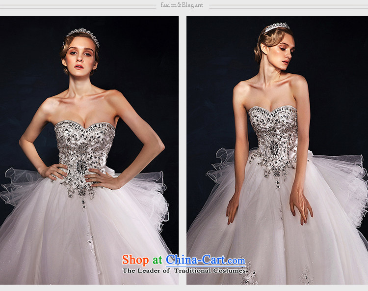 The wedding dresses HIV new spring 2015 winter glass lace Long Chest and tail flash drill wedding minimalist version L picture, prices, brand platters! The elections are supplied in the national character of distribution, so action, buy now enjoy more preferential! As soon as possible.
