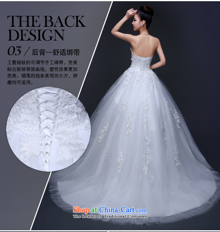 Wedding dresses new 2015 Red white long tail married women lace anointed chest wedding Sau San spring and summer white made size do not return do not change the picture, prices, brand platters! The elections are supplied in the national character of distribution, so action, buy now enjoy more preferential! As soon as possible.