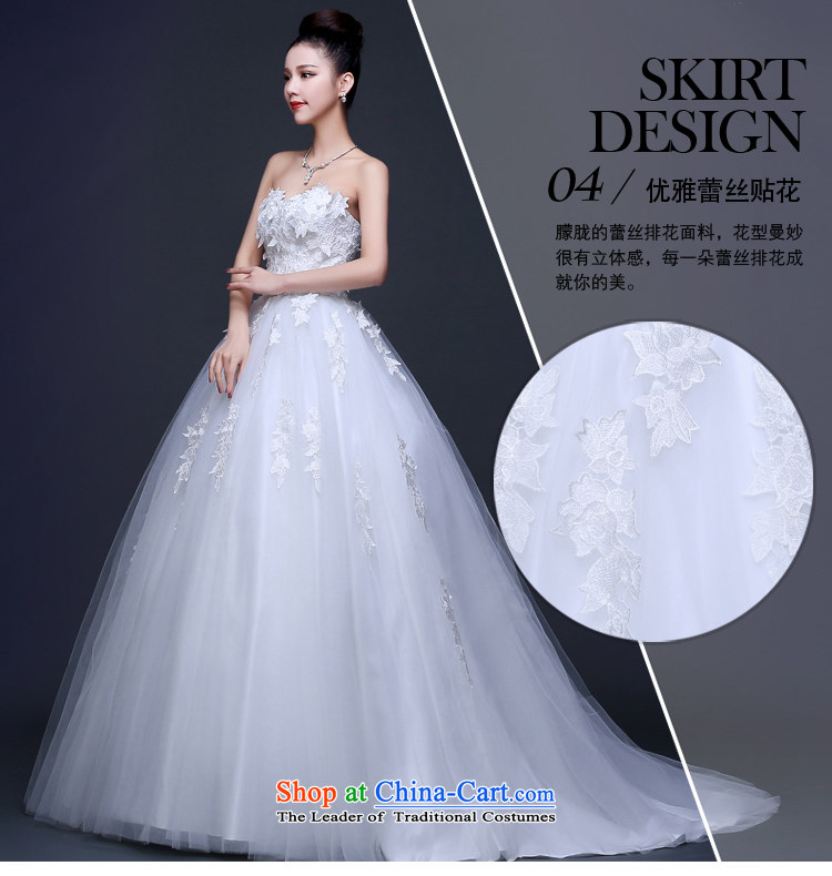 Wedding dresses new 2015 Red white long tail married women lace anointed chest wedding Sau San spring and summer white made size do not return do not change the picture, prices, brand platters! The elections are supplied in the national character of distribution, so action, buy now enjoy more preferential! As soon as possible.