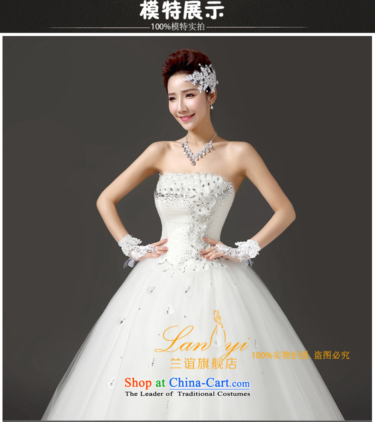 Friends of the 2015 Winter Olympics, the new bride wedding dresses Korean water drilling and chest video thin wedding married to align the white bon bon skirt winter wedding quality assurance for refund is not supported picture, prices, brand platters! The elections are supplied in the national character of distribution, so action, buy now enjoy more preferential! As soon as possible.