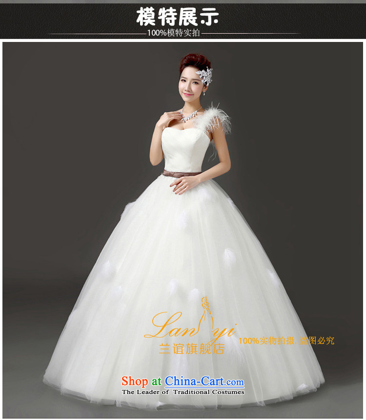In 2015 winter new friends, bridal wedding dresses Korean single feather marriage video thin shoulders to align the winter wedding quality assurance XXL code waist 2.3 feet picture, prices, brand platters! The elections are supplied in the national character of distribution, so action, buy now enjoy more preferential! As soon as possible.