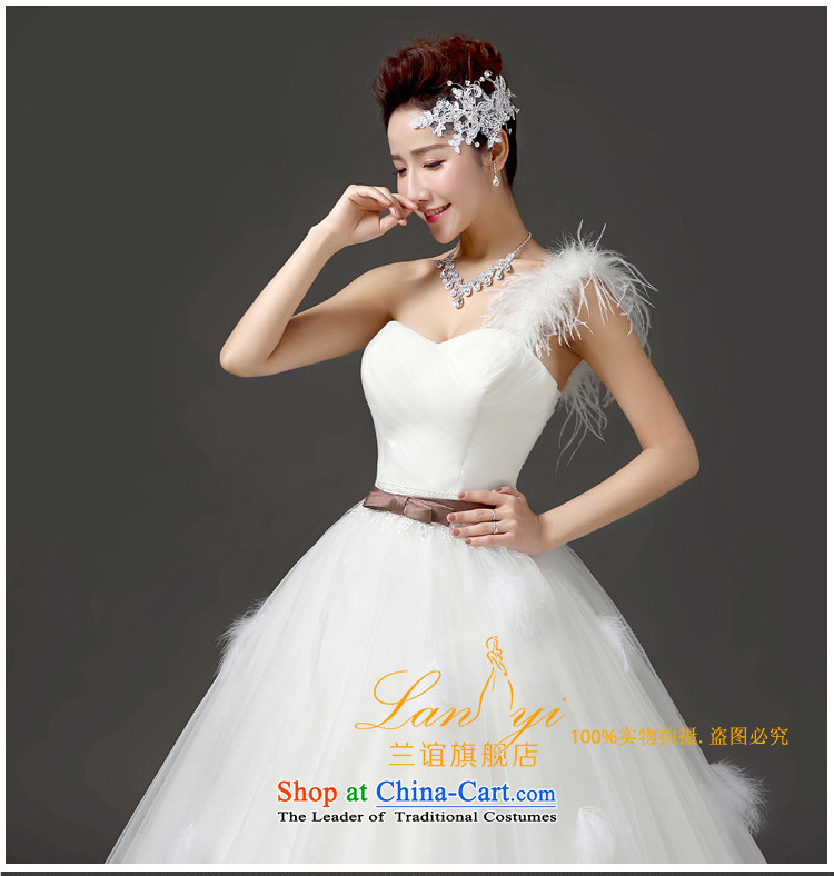 In 2015 winter new friends, bridal wedding dresses Korean single feather marriage video thin shoulders to align the winter wedding quality assurance XXL code waist 2.3 feet picture, prices, brand platters! The elections are supplied in the national character of distribution, so action, buy now enjoy more preferential! As soon as possible.