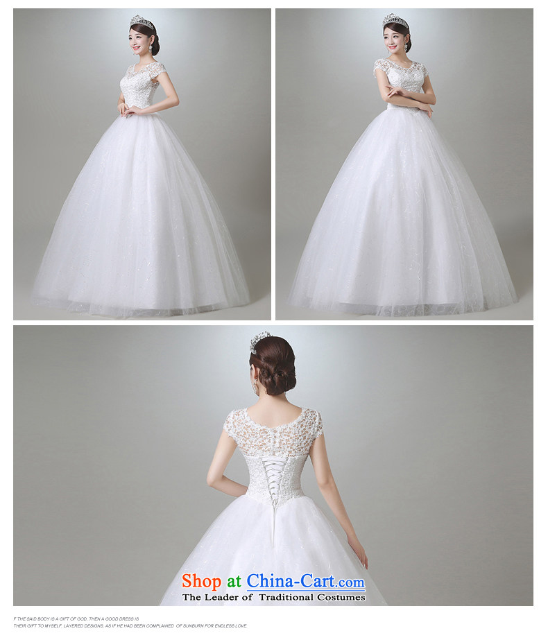 Hiv Miele wedding in summer and autumn 2015 new Korean marriages irrepressible engraving Silk flower buds round-neck collar shoulders princess yarn A15CH109 White XXL picture, prices, brand platters! The elections are supplied in the national character of distribution, so action, buy now enjoy more preferential! As soon as possible.