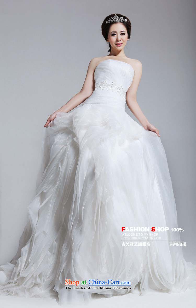 Wedding dress Kyrgyz-american married arts new 2015 Chelsea Wang Weiwei New Romantic HT641 gliding wedding white XXXL bride picture, prices, brand platters! The elections are supplied in the national character of distribution, so action, buy now enjoy more preferential! As soon as possible.