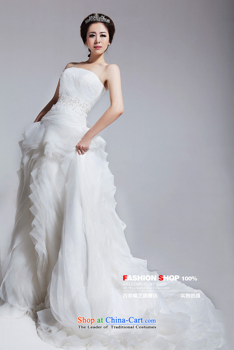Wedding dress Kyrgyz-american married arts new 2015 Chelsea Wang Weiwei New Romantic HT641 gliding wedding white XXXL bride picture, prices, brand platters! The elections are supplied in the national character of distribution, so action, buy now enjoy more preferential! As soon as possible.