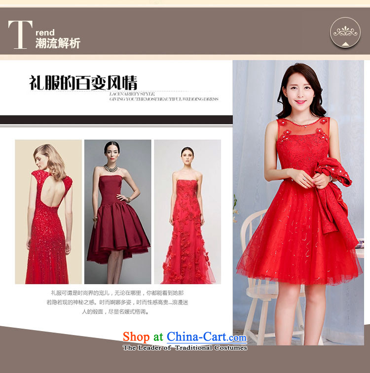  The Korean version of the 2015 spring and autumn OVBE Load New Sau San video thin elegant dresses kit skirt temperament lace evening dress wedding two kits female red XL Photo, prices, brand platters! The elections are supplied in the national character of distribution, so action, buy now enjoy more preferential! As soon as possible.