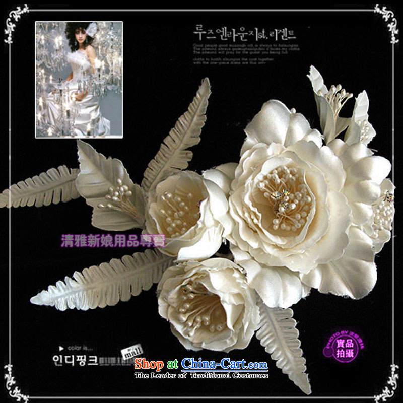 The bride / bridal dresses qipao accessories and flower headdress White Rose lover B TH2048 bride white, Kyrgyz-US married arts , , , shopping on the Internet