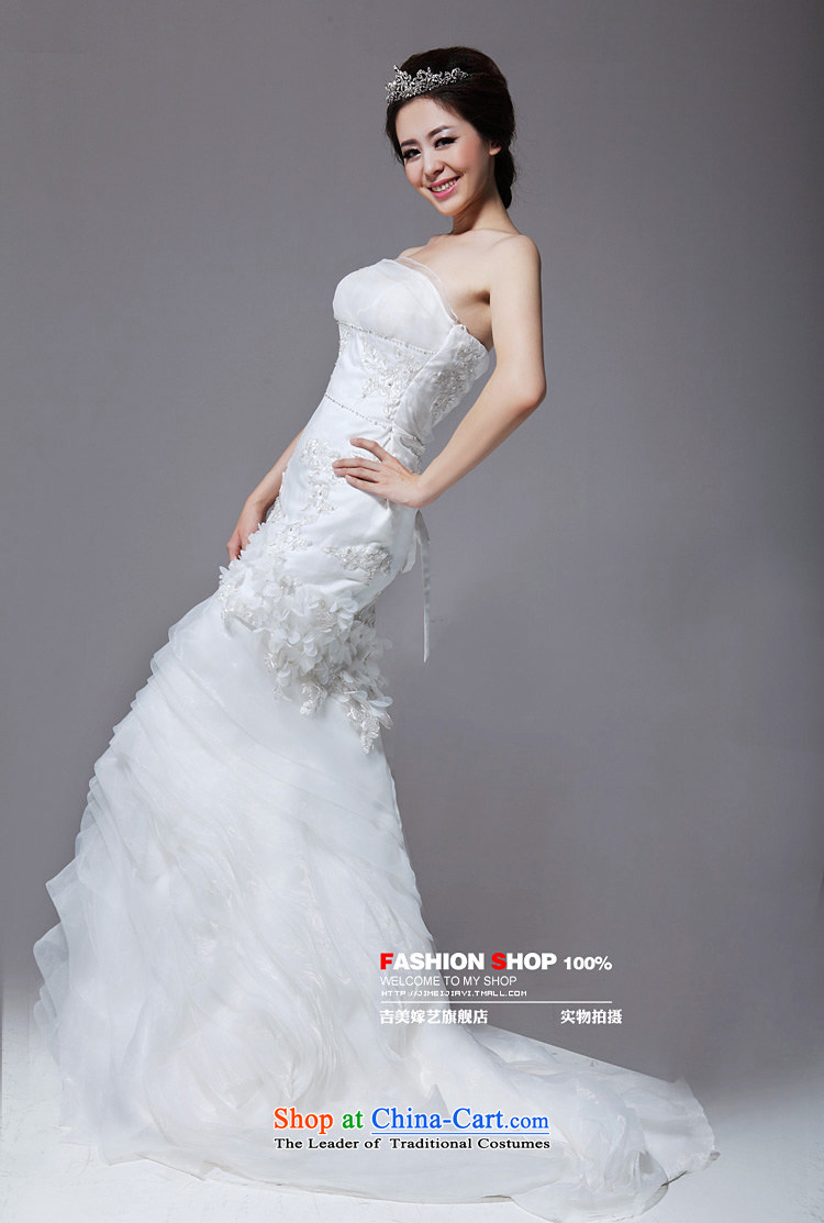 Kyrgyz-US married arts vera wang wei wang wei style crowsfoot flowers graphics thin wedding dresses real concept HS648 wedding pictures, price XL white, brand platters! The elections are supplied in the national character of distribution, so action, buy now enjoy more preferential! As soon as possible.