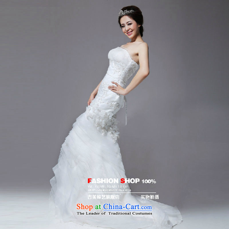 Kyrgyz-US married arts vera wang wei wang wei style crowsfoot flowers graphics thin wedding dresses real concept HS648 wedding White XL, Kyrgyz-US married arts , , , shopping on the Internet