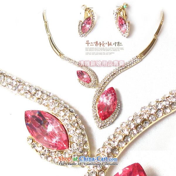 The bride jewelry/Sets link/necklace/parquet red water Drill Sets link TL0210 Bridal Suite Link Green Ear Clip Picture, prices, brand platters! The elections are supplied in the national character of distribution, so action, buy now enjoy more preferential! As soon as possible.