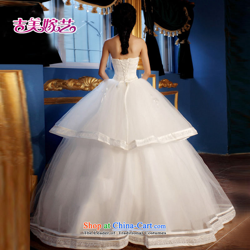 The Korean version of the new ultra lovely manually set the bride-ju won version bride wedding dresses HS300 bride wedding white S Kyrgyz-american married arts , , , shopping on the Internet