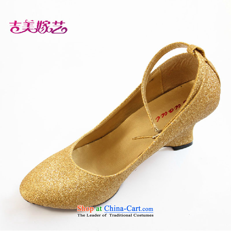 The bride accessories bride marriage shoes/gold shoe/ultra compact flash marriage with gold bride shoes slope 5031 bride shoes red 35 Kyrgyz-american married arts , , , shopping on the Internet