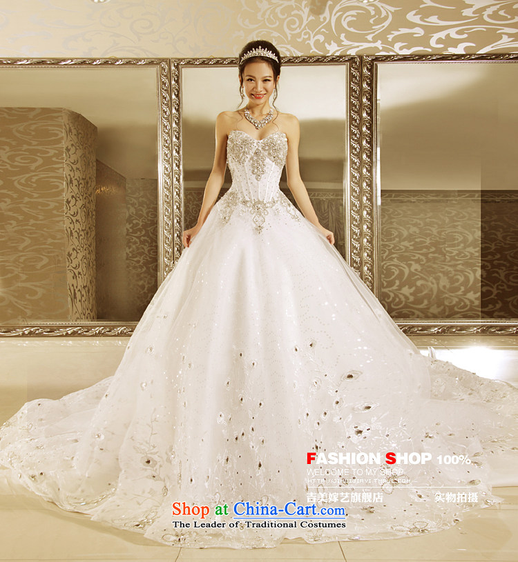 Wedding dress Kyrgyz-american married new Korean arts 2015 edition anointed chest princess bon bon skirt to align the bride wedding align HT7152 to L picture, prices, brand platters! The elections are supplied in the national character of distribution, so action, buy now enjoy more preferential! As soon as possible.