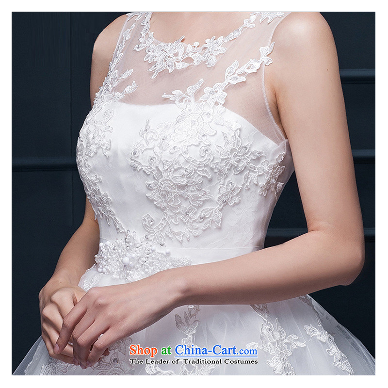 The new 2015 Autumn Korean history with chest wall lace Sau San larger back to align the wedding White XL, Charlene Choi Spirit (yanling) , , , shopping on the Internet