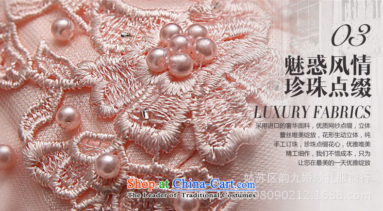 2015 new marriages long shoulders bows services bridesmaid services 2015 stylish temperament Lace Embroidery and long skirt red S picture, prices, brand platters! The elections are supplied in the national character of distribution, so action, buy now enjoy more preferential! As soon as possible.