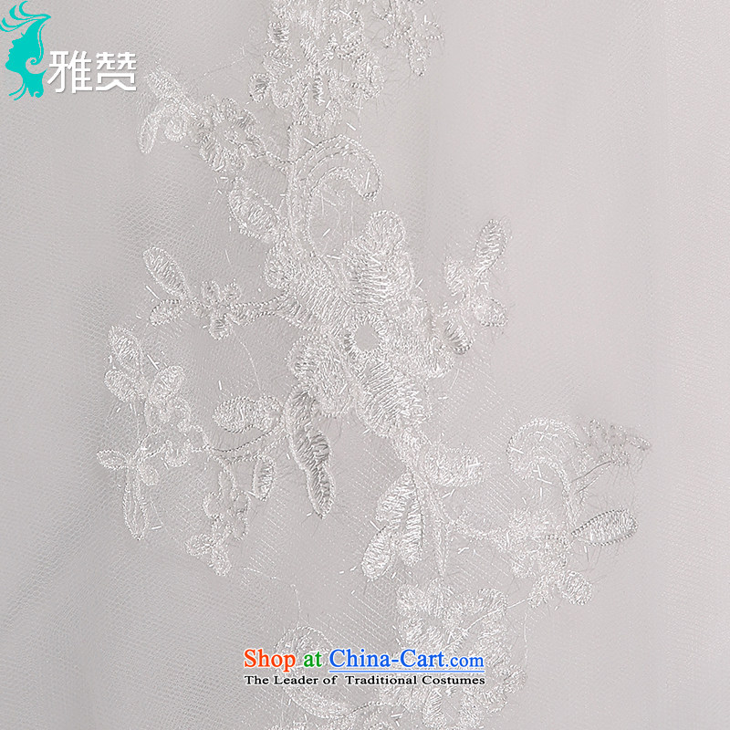 Jacob Chan won wedding anointed chest to skirt bon bon 2015 Summer new marriages wedding lace video thin white XL, Jacob Wedding Chan (YAZAN) , , , shopping on the Internet
