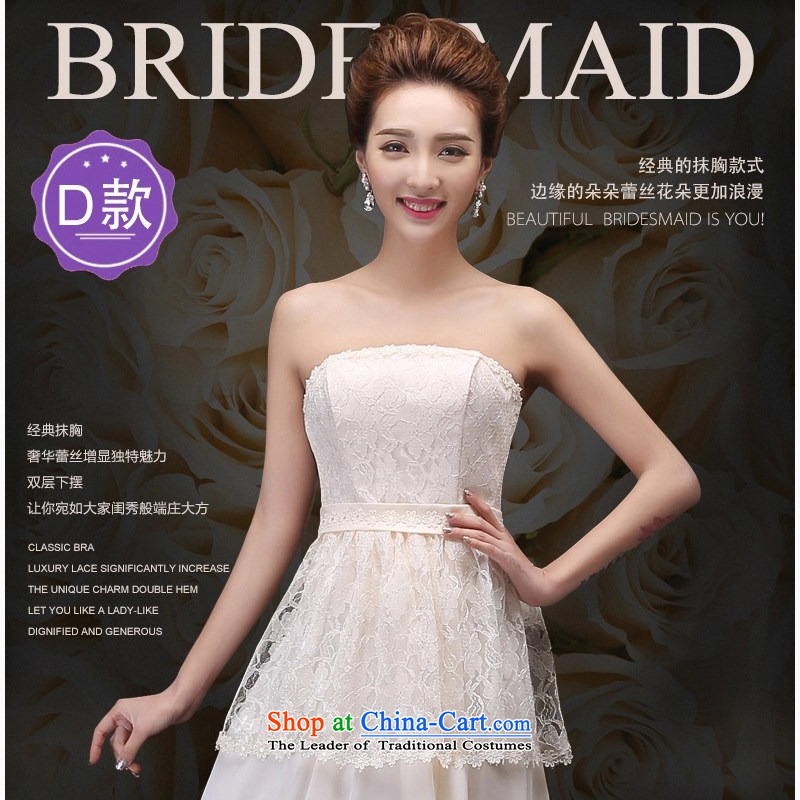 The Korean version of the 2015 Summer lace bridesmaid mission dress long strap bridesmaid sister skirt will serve C L, Charlene Choi Spirit (yanling) , , , shopping on the Internet