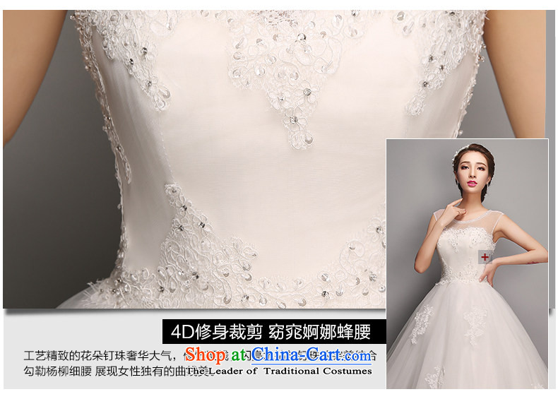 Jacob Chan shoulders to align the wedding dress the summer and fall of 2015, the new version of the graphics thin nail-ju won round-neck collar fluoroscopy Tulle lace straps princess bon bon skirt White XXL picture, prices, brand platters! The elections are supplied in the national character of distribution, so action, buy now enjoy more preferential! As soon as possible.