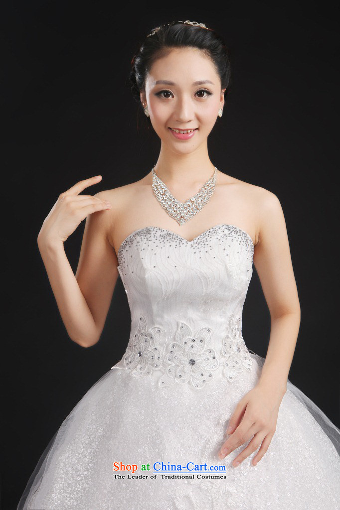 The autumn 2015 new upscale white to align the bride wedding dresses Korean fashion straps and chest ironing drill wedding white picture, prices, S brand platters! The elections are supplied in the national character of distribution, so action, buy now enjoy more preferential! As soon as possible.