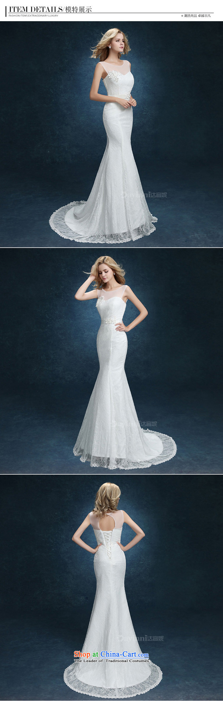 The bride wedding dresses new summer 2015 Sau San Korean Word Graphics thin marriage shoulder crowsfoot wedding tail shoulders white L picture, prices, brand platters! The elections are supplied in the national character of distribution, so action, buy now enjoy more preferential! As soon as possible.