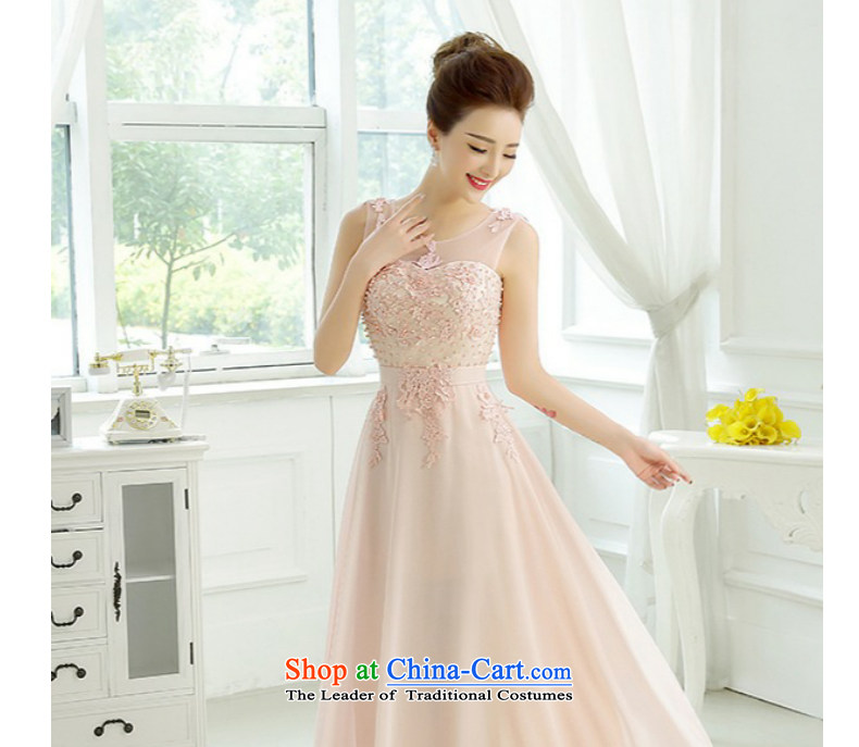 Charlene Choi Spirit (yanling) pink bride bridesmaid wedding dress marriage bows services wedding night wear long bride with the new 2015 m White XXL picture, prices, brand platters! The elections are supplied in the national character of distribution, so action, buy now enjoy more preferential! As soon as possible.
