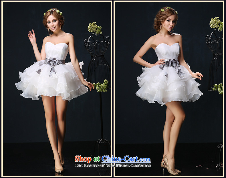 Summer 2015 new anointed chest) Princess Korean short banquet dinner dress bride bows services will stage a small green tailored picture, prices, brand platters! The elections are supplied in the national character of distribution, so action, buy now enjoy more preferential! As soon as possible.