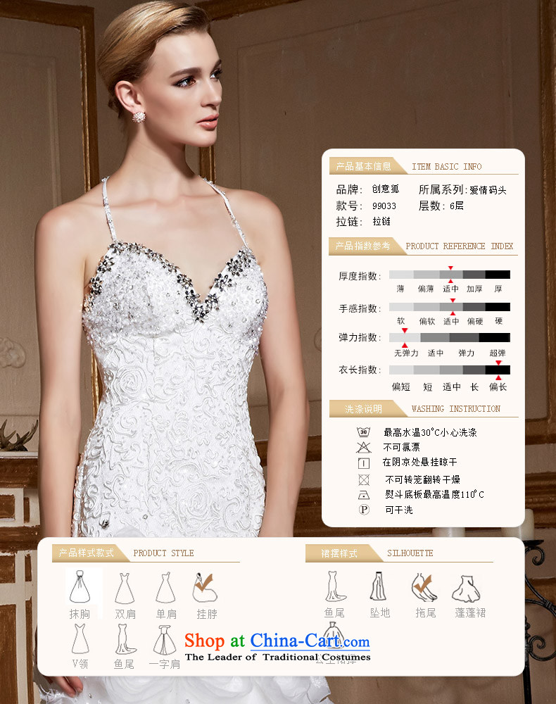 The kitsune white strap with creative long wedding dresses and stylish tail marriages wedding sweet flowers graphics thin wedding 99033 high-end custom tailored white picture, prices, brand platters! The elections are supplied in the national character of distribution, so action, buy now enjoy more preferential! As soon as possible.
