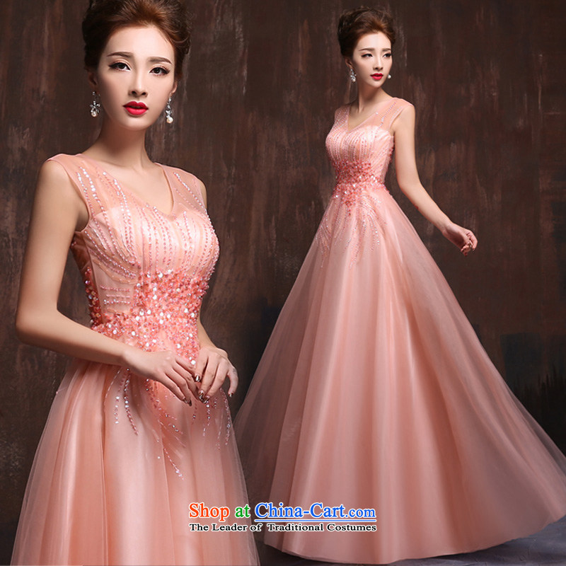 2015 Spring Summer trendy new) wedding dresses long pink bride services annual evening drink dresses bare pink for size, Sin Sin Introduction , , , shopping on the Internet