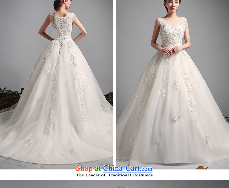 Jacob Chan 2015 Korean wedding dress tail shoulders minimalist in summer and autumn new lace marriage wedding band bon bon skirt tail) L picture, prices, brand platters! The elections are supplied in the national character of distribution, so action, buy now enjoy more preferential! As soon as possible.