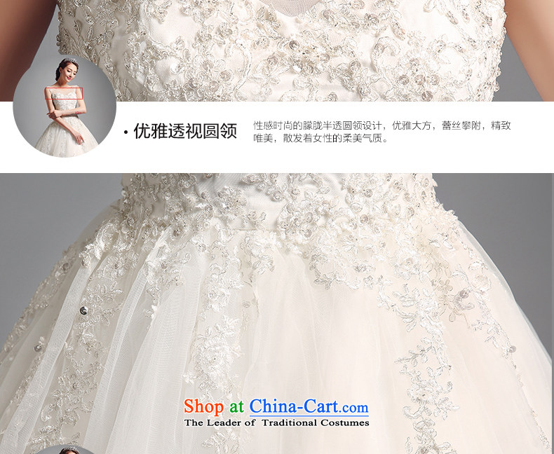 Jacob Chan 2015 Korean wedding dress tail shoulders minimalist in summer and autumn new lace marriage wedding band bon bon skirt tail) L picture, prices, brand platters! The elections are supplied in the national character of distribution, so action, buy now enjoy more preferential! As soon as possible.